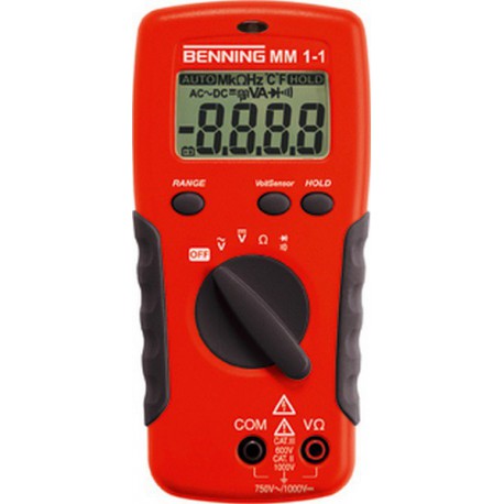 Multimètres numériques MM1-1 et MM 1-3