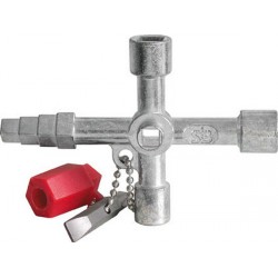 Clé d'armoire de distribution Profi Key Profi Key S+B 1 PCS