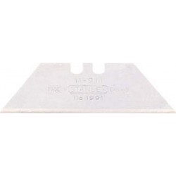 Lame de rechange pour couteau universel, Modèle : Lame trapézoïdale, Dimensions 50 x 0,45 x 19 mm
