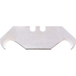Lame de rechange pour couteau universel, Modèle : Lame crochets, Dimensions 50 x 0,65 x 19 mm