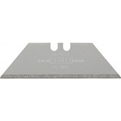 Lame de rechange pour couteau universel, Modèle : Lame trapézoïdale, Dimensions 62 x 0,65 x 19 mm