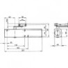 Serrure TS 4000 argent