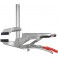 Pince-étau parallèle GRZ, Capacité de serrage : 100 mm, Portée 65 mm