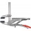 Pince-étau parallèle GRZ, Capacité de serrage : 100 mm, Portée 65 mm