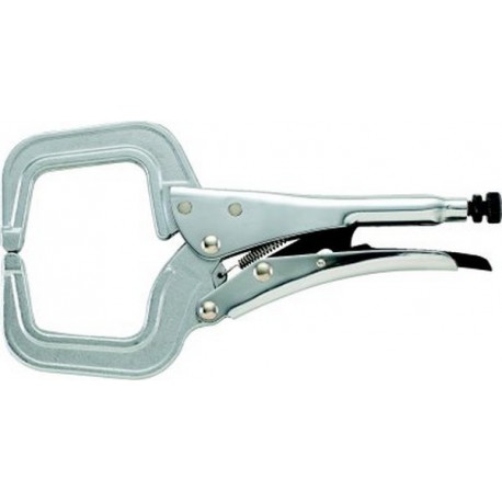 Pince-étau de serrage à embouts fixes, Long. : 280 mm, Capacité de serrage 90 mm