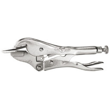 Pince-étau à mors larges, IRWIN, Long. : 200 mm, Capacité de serrage 78 mm, Larg. : des mors 80 mm