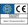 Fischer Goujon intérieur FH II 15/M10 I (Par 25)
