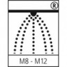 Fischer Ancrage béton cellulaire Pinceau FP X M 12 I (Par 25)