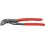Pince multiprise à crémaillère Cobra®, tête polie, poignées à gaines en plastique antidérapantes, Long. : 125 mm