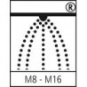 Goujon S-FIX Pro 1 M 8x75 /10 A4 Opt.1 (Par 100)