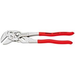 Pince multiprise, poignées à gaines en plastique, Long. : 125 mm, Pour écrous 20 mm, Pour Ø de tuyaux 3/4 pouces