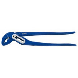 Pince multiprise à crémaillère, tête et poignées vernies, Long. : 175 mm, Pour les Ø de tuyaux en mm de 28, Pour les Ø de tuyaux en pouces de 1