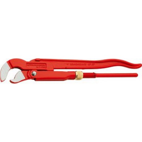 Clé serre-tubes d'angle embout S, Pour Ø de tuyaux : 1.1/2 pouces, Long. Rothenberger 420 mm, Capacité de serrage Rothenberger 46