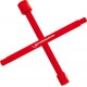 Clé en croix pour plomberie, A. Vanadium, Dimensions : 200 x 200 mm