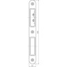 Gache porte 20rd,DL/DR