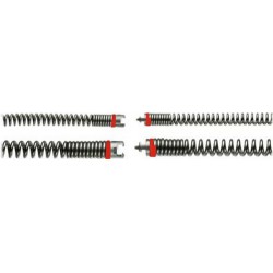 Spirale de nettoyage de tuyaux standard, acier à ressort de qualité, Ø de spirale : 16 mm, Long. 2,3 m, Epaisseur du Ø du fil 3,0 mm