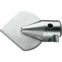 Foret à feuille, Ø de tuyau : 60-125 mm, Ø du foret 45 mm, Long. 45 mm, Prise femelle : 22 mm