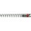 Foret droit, Ø de tuyau : 40-75 mm, Ø du foret 16 mm, Long. 110 mm, Prise femelle : 16 mm