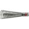 Foret entonnoir, Ø de tuyau : 110-150 mm, Ø du foret 55 mm, Long. 185 mm, Prise femelle : 22 mm