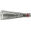 Foret entonnoir, Ø de tuyau : 110-150 mm, Ø du foret 55 mm, Long. 185 mm, Prise femelle : 22 mm