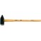 Marteau de forgeron à manche en caryer, Poids : 4 kg