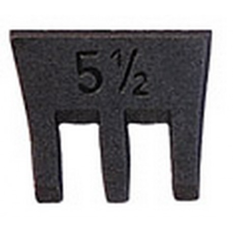 Coin pour marteau SFIX taille 6 50mm Steinmetz 1 PCS