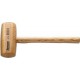 Maillet de plombier, Long. de la tête de frappe : 140 mm, Ø de la tête 70 mm