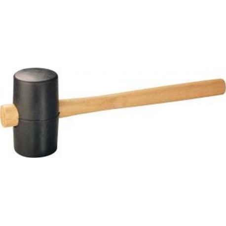 Maillet en caoutchouc, Taille : 2 B, Ø de la tête 64 mm