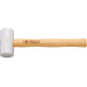 Marteau en aluminium cylindrique avec manche hickory 250g OSCA 1 PCS