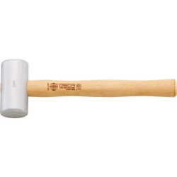 Marteau en aluminium cylindrique avec manche hickory 250g OSCA 1 PCS