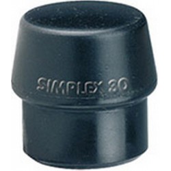 Embouts massette Simplex caoutchouc moyennement dur, Ø de la tête : 30 mm