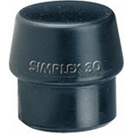 Embouts massette Simplex caoutchouc moyennement dur, Ø de la tête : 30 mm