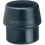 Tête de maillet SIMPLEX caoutchouc 80mm HALDER 1 PCS