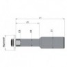 Porte-lame de scie D1835B D 32 x 8 mm Tschorn