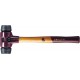 Massette Simplex, moyennement dur, têtes de frappe en mélange de caoutchouc, Ø de la tête : 30 mm
