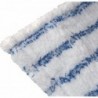 Serpillère Professionnelle en Microfibre, Premium, 40 cm blanc-bleu (Par 5)