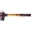 Massette Simplex, moyennement dur/dur, têtes de frappe en mélange de caoutchouc/nylon, Ø de la tête : 30 mm