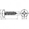 Vis taraudeuse DIN 7981 ST HDG -C-H 3,9x22 KP E-NORMpro (Par 100)