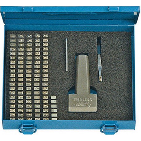 Jeu de poinçons, Hauteur des caractères : 5,0 mm