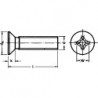 Vis a tete H DIN 965 4.8 -H HDG M3x12 KP E-NORMpro (Par 100)