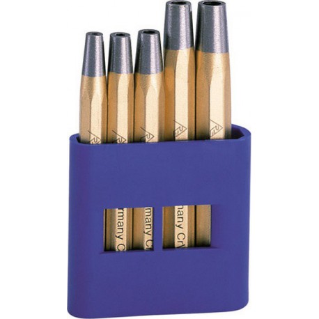 Jeu de chasse-rivets 5 pièces RENNSTEIG 1 PCS