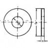 Rondelles DIN 1052 ST HDG 23x80x8 HP (Par 25)