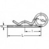 Goupilles DIN 11024 ST HDG 3,2mm HP E-NORMpro (Par 25)