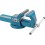 Etau parallèle avec support pour fixation de mâchoires de serrage orientables et interchangeables, Larg. : des mors : 150 mm