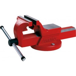 Etau Superior à mors serre-tubes fixés, Larg. : des mors : 140 mm,Surface d'enclume : 95 x 90 mm, Poids : 18 kg