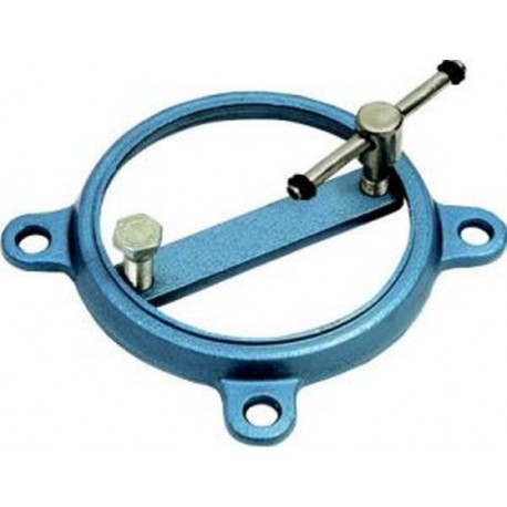 Plateau rotatif pour étaux parallèles, Pour Larg. : de mors : 120 mm, Pas des trous 185 mm, Ø du trou 13,5 mm