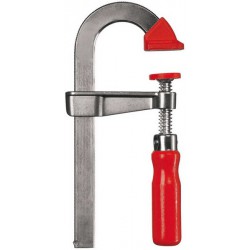 Presse à vis légère LMU, Capacité de serrage : 150 mm, Portée 50 mm, Glissière 15 x 5 mm