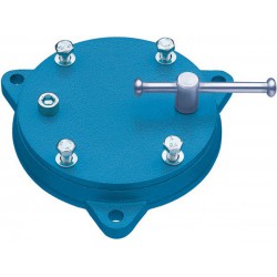 Plateau rotatif pour étau Compact/Front, Pour Larg. : de mors : 160/180 mm, Pas des trous 140 x 120 mm, Dimension des trous M10, Poids : 7,5 kg