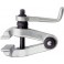 Etau machine, Capacité de serrage : 60 mm, Larg. : des mors 90 mm, Long. 250 mm