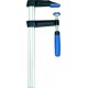 Serre-joint en fonte malléable, Capacité de serrage : 160 mm, Portée 80 mm, Glissière 25 x 6 mm